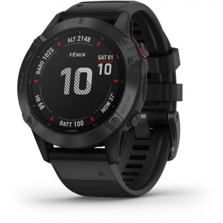 Garmin Fenix 6 PRO, slate grey/black