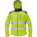 Cerva Knoxfield softshell HV kollane 3XL