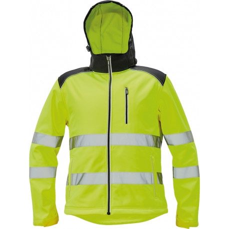 Cerva Knoxfield softshell Hi-Vis kollane S