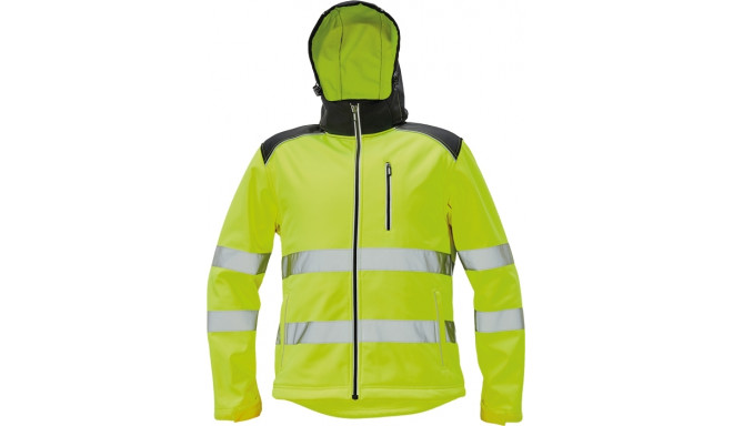 Cerva Knoxfield softshell Hi-Vis kollane S