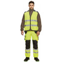 Cerva Knoxfield lukuga HV vest kollane 2XL