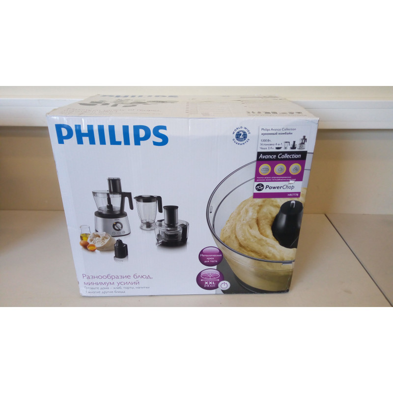 SALE OUT. PHILIPS HR7778/00 Food Ph - Food processors - Photopoint.lv