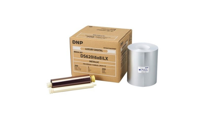 DNP Paper Metallic 1 Roll � 200 prints 15x20 for DS620