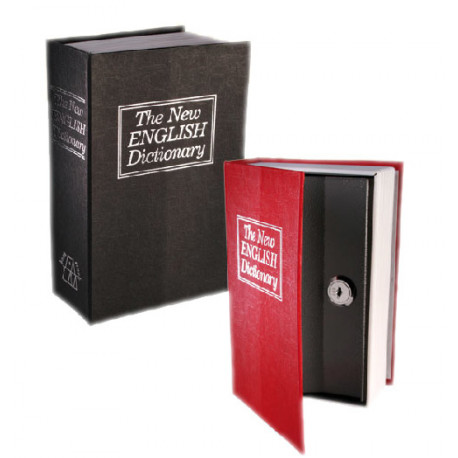 Dictionary Safe Box (Red)