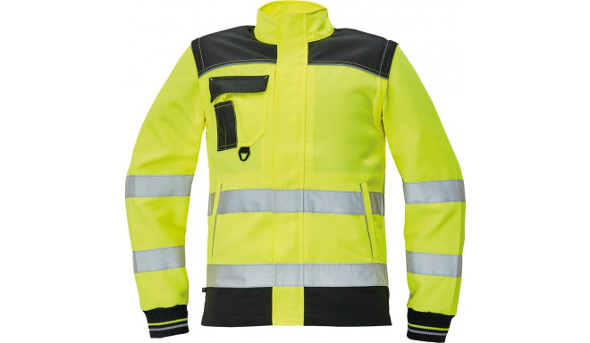 Cerva Knoxfield tööjakk Hi-Vis kollane 64