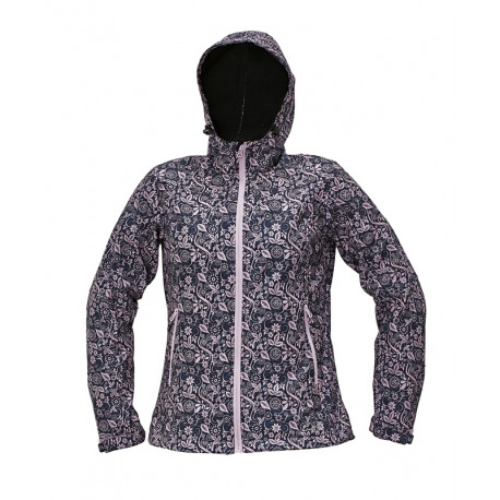 CRV Yowie Printed softshell lilla M