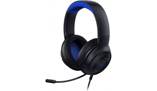 Razer headset Kraken X Console, black/blue