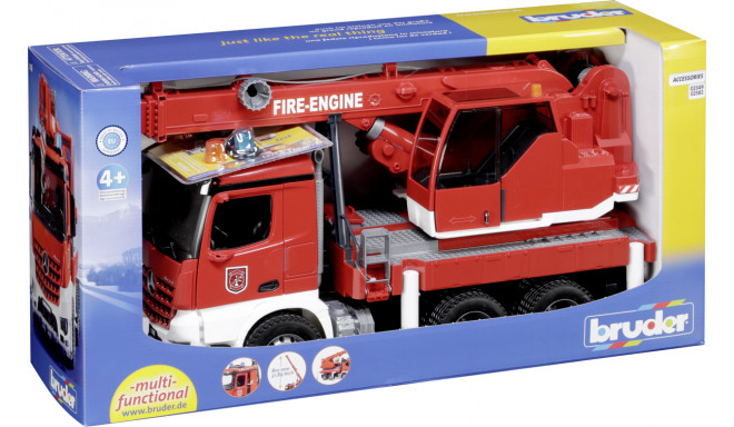 Bruder toy car Mercedes Benz Arcos Fire Engine