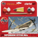 Airfix mudelikomplekt Supermarine Spitfire Starter Set