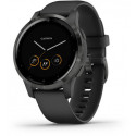 Garmin vivoactive 4S PVD, черный/грифельно-серый