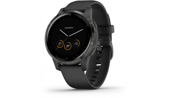 Garmin vivoactive 4S, черный/грифельно-серый