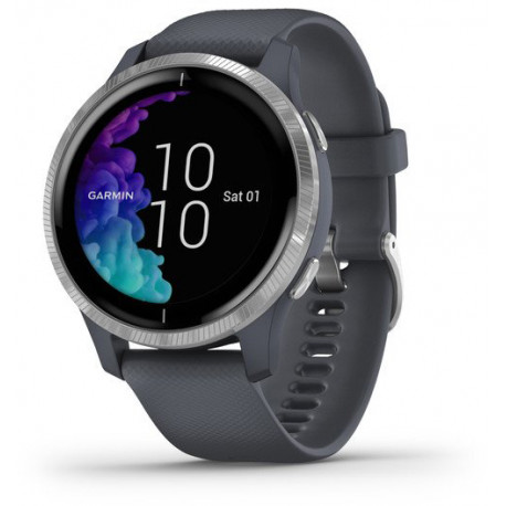 Garmin Venu, sudrabots/granīta zils