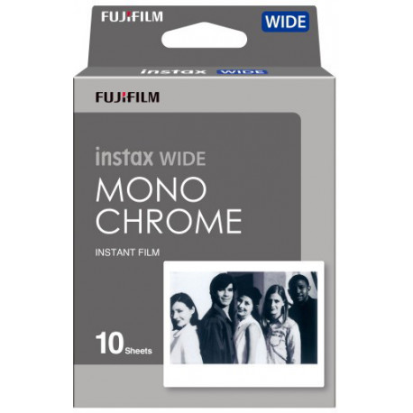 Fujifilm Instax Wide 1x10 Monochrome (beidzies derīguma termiņš)