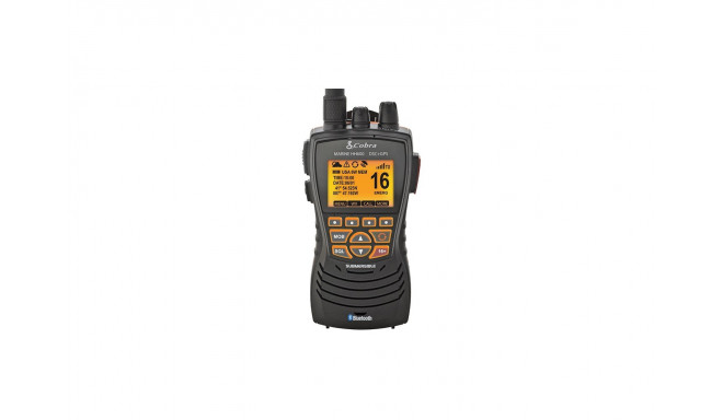 Cobra MR HH600B FLT BT, GPS un DSC rokas jūras translators 6W, 2000mAh LiIon akumulators, nenosakāms