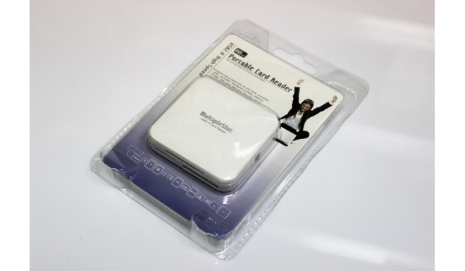 Card reader (all in 1) travel: XD, TF/MICRO SD; M2; MS/MS DUO/MS PRO; CF                            