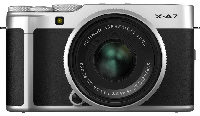 Fujifilm X-A7 + 15-45 мм Kit, серебристый
