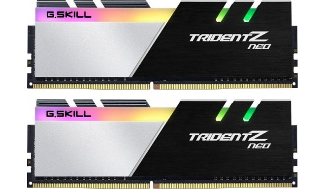 G.Skill DDR4 - 16 GB -3200 - CL - 16 - Dual Kit, RAM, Trident Z Neo (F4-3200C16D-16GTZN)