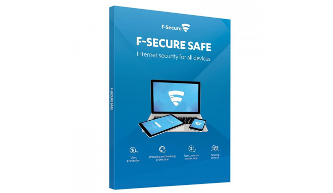 F-Secure SAFE 1 aasta - 3 seadmele