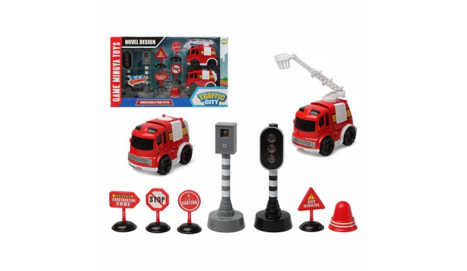 Fire Engine Traffic City 112840 (9 pcs)