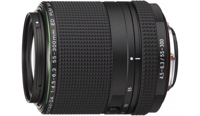 HD Pentax DA 55-300mm f/4.5-6.3 ED PLM WR RE lens (opened package)