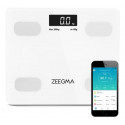 Analytical bathroom scale with aplication 17in1 white
