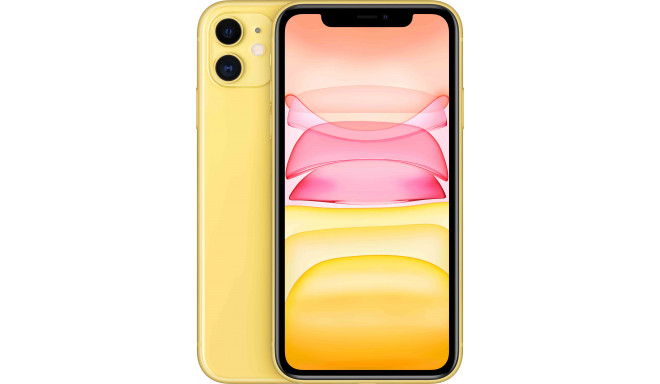 Apple iPhone 11 64GB, желтый