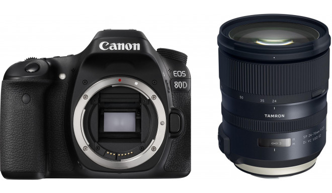 Canon EOS 80D + Tamron 24-70 мм G2