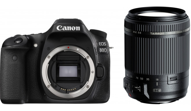 Canon EOS 80D + Tamron 18-200 мм VC