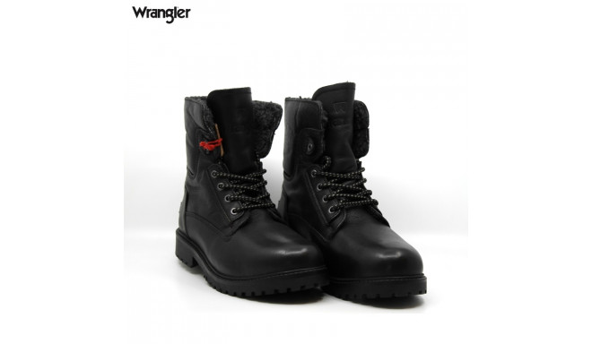 wrangler aviator boots black