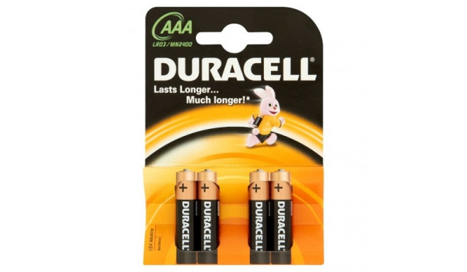 Duracell MN 2400 Basic AAA (LR03) Blister Pack 4pcs.
