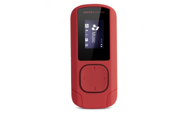 Energy Sistem MP3 Clip Coral (8 GB, Clip, FM Radio and microSD)