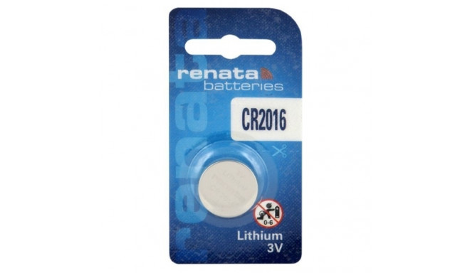 Renata CR2016-1BB Blister Pack 1pcs.