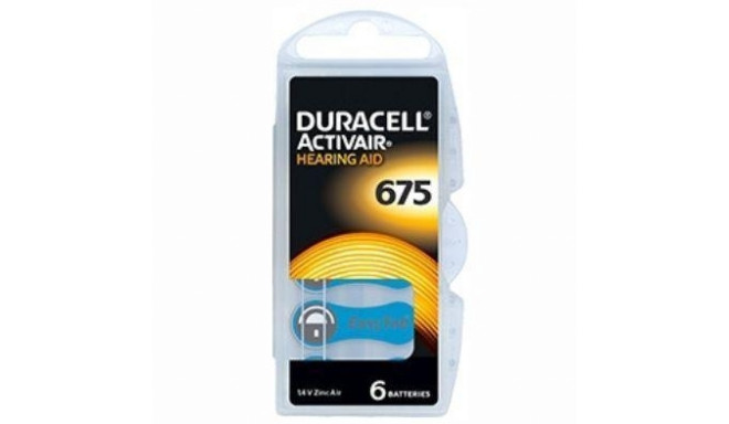Duracell patarei 675/A675 6tk