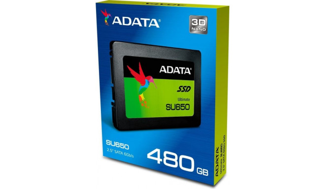 Adata SSD Ultimate SU650 960GB Black SATA 6 GB/s 2.5"