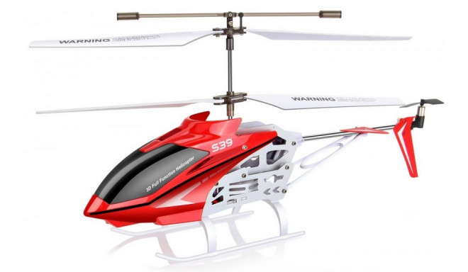 Syma kaugjuhitav helikopter S39-1 Raptor, punane