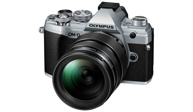 Olympus OM-D E-M5 Mark III + 12-40mm Pro Kit, sudrabots/melns