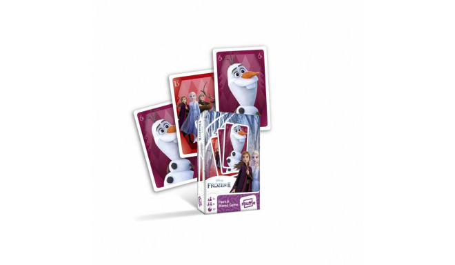 Cartamundi card game Peter and Memo Frozen 2