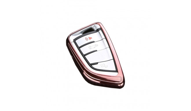 Dux Ducis Car Key Silicone Case For Volkswagen Golf Rose Gold