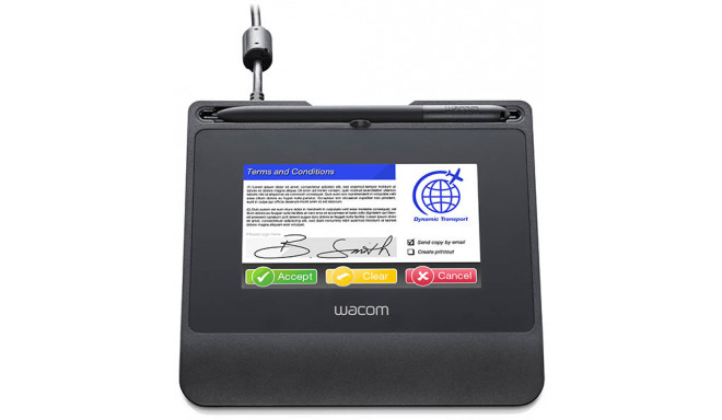 Wacom planšete-paraksta skeneris Signature Set STU-540 & Sign Pro