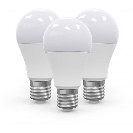 Omega LED lamp E27 10W 2800K 3pcs (44506)