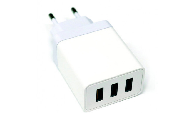 Platinet USB charger 3xUSB QC 3.0 3A 18W (44995)