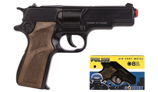 Metal police pistol GONHER 125/6