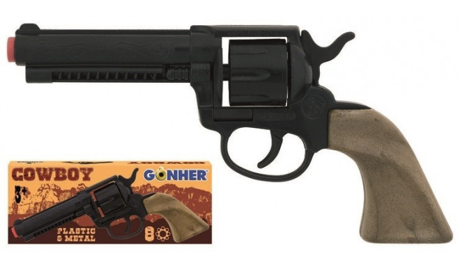 Cowboy plastic revolver GONHER