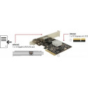 DeLOCK PCIe Karte > 1x 10 Gigabit LAN NBASE-T RJ45