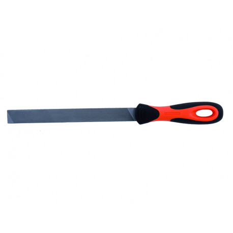 Asināšanas vīle 8" 200mm, vidējs rievojums, Ergo rokturis