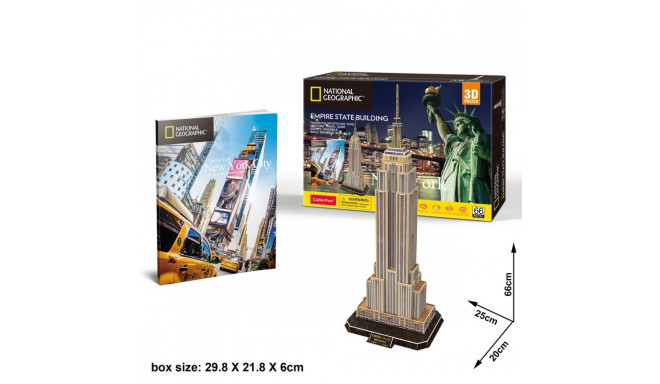 CubicFun 3D puzzle Empire State Building National Geographic