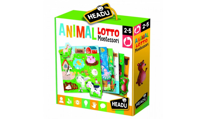 Game puzzle HEADU Animal lotto