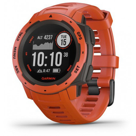 Garmin Instinct GPS, flame red