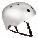 Rollerblading helmet Ageressive L, silver