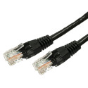 LAN network cable Patchcord cat.5e RJ45 UTP 7,5m. black
